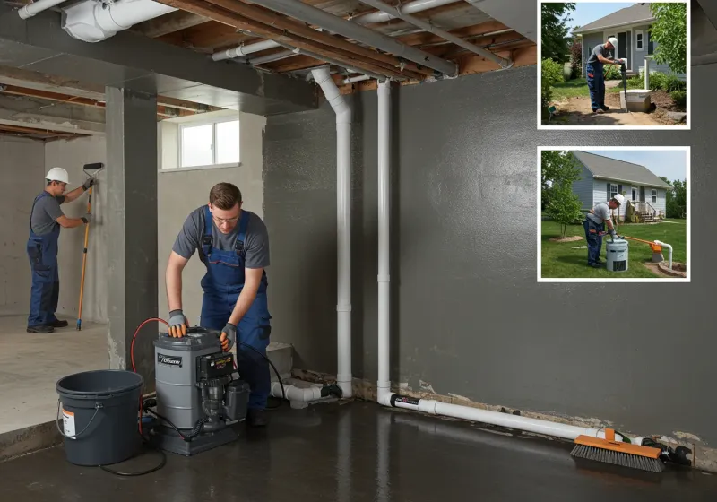 Basement Waterproofing and Flood Prevention process in Clark County, IN